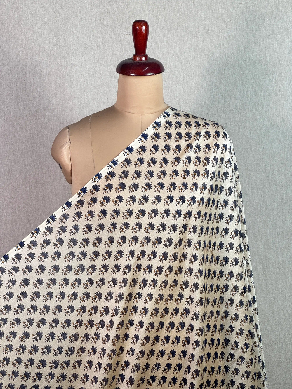 Block-Printed 70gm Banarasi Chanderi Fabrics