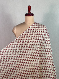 Block-Printed 70gm Banarasi Chanderi Fabrics
