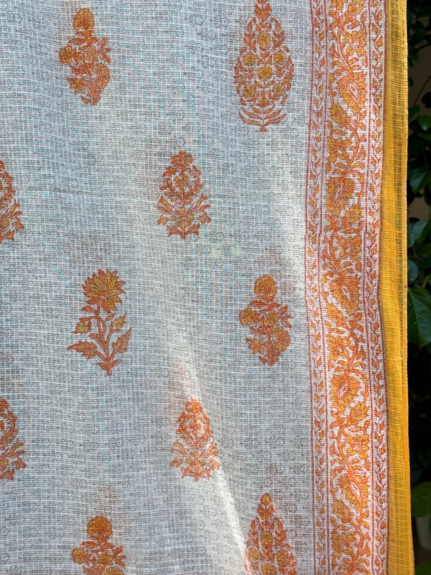 Block Printed Kota Dupatta