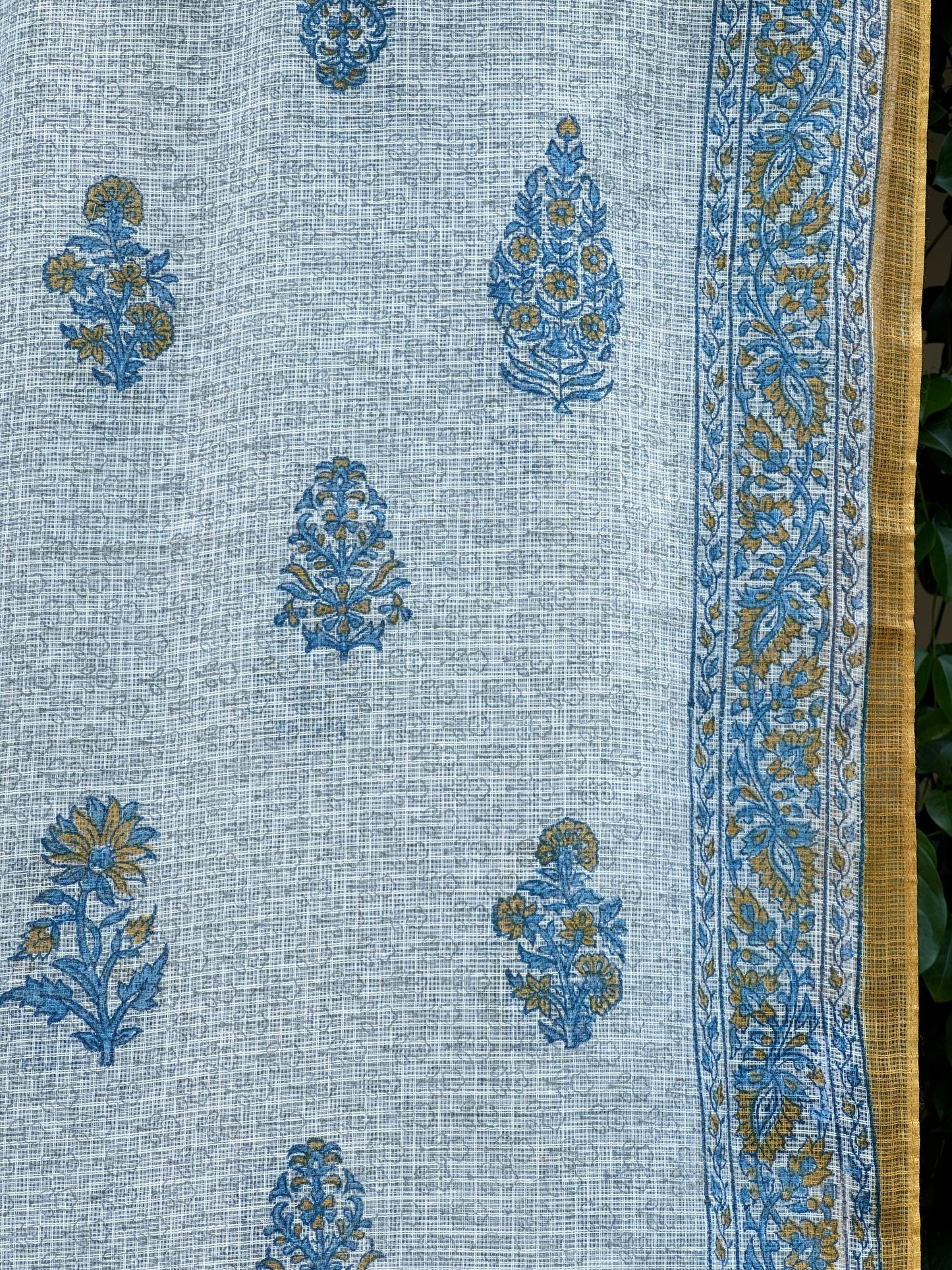 Block Printed Kota Dupatta