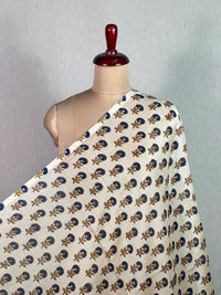 Block-Printed 70gm Banarasi Chanderi Fabrics
