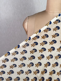 Block-Printed 70gm Banarasi Chanderi Fabrics
