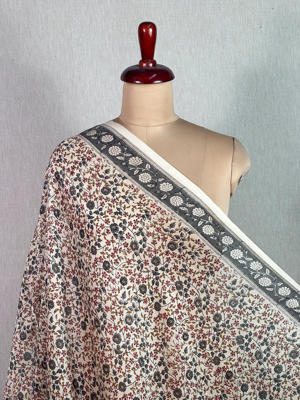 Block-Printed 70gm Banarasi Chanderi Fabrics