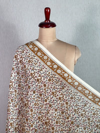 Block-Printed 70gm Banarasi Chanderi Fabrics