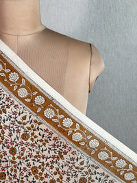 Block-Printed 70gm Banarasi Chanderi Fabrics