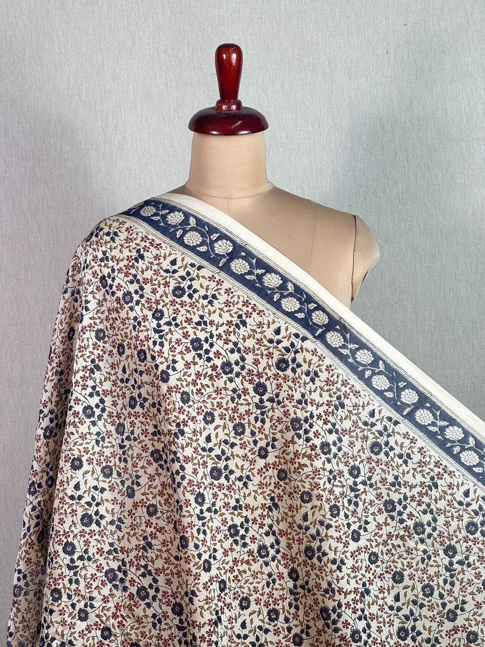 Block-Printed 70gm Banarasi Chanderi Fabrics