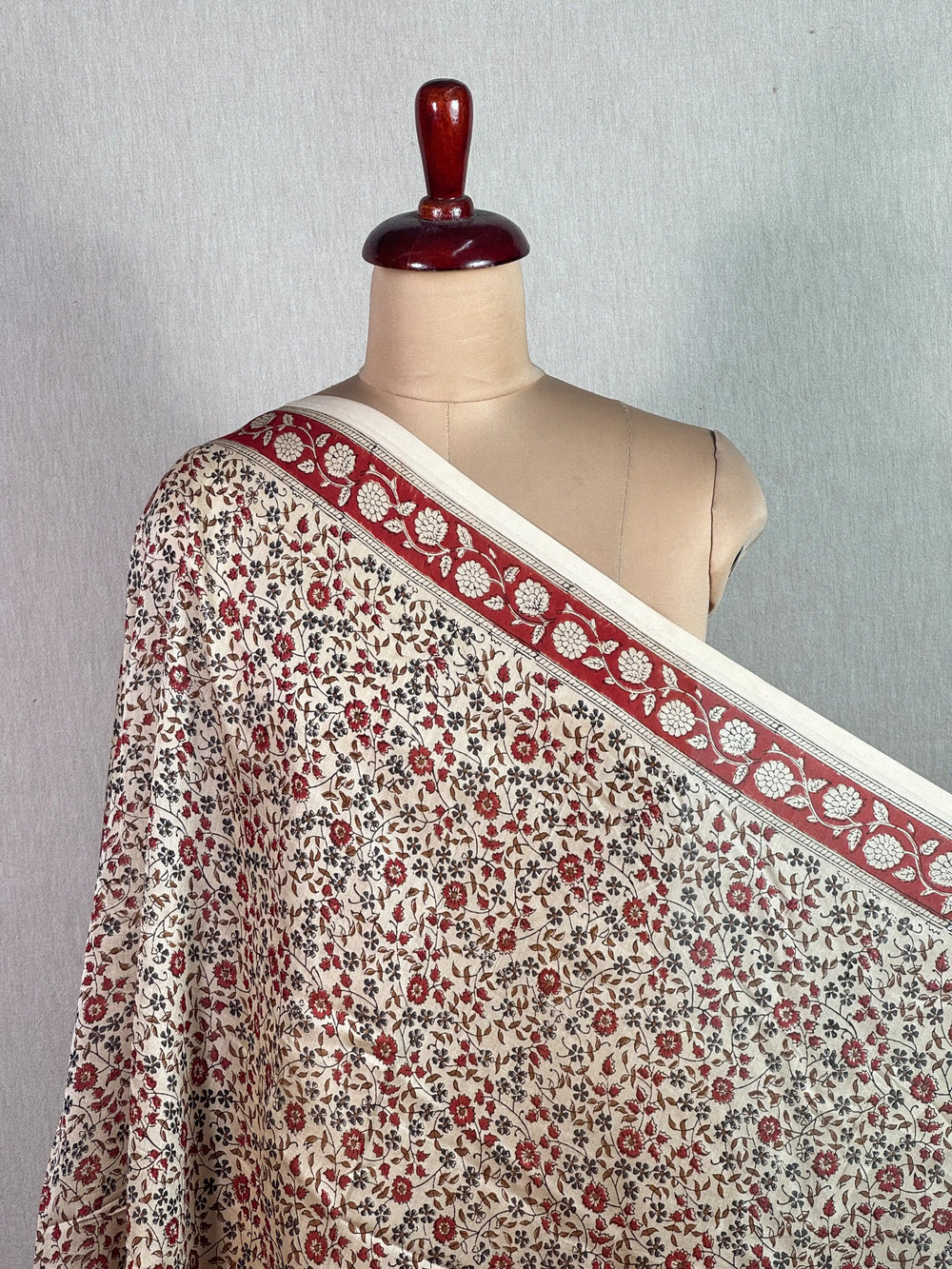 Block-Printed 70gm Banarasi Chanderi Fabrics