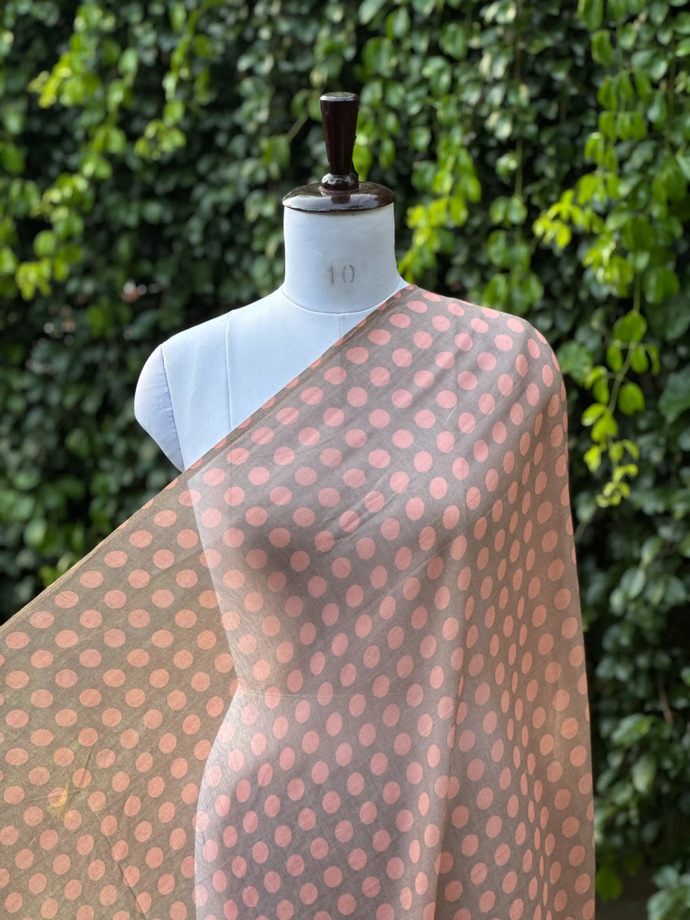 Digital Printed Mul Chanderi Fabric