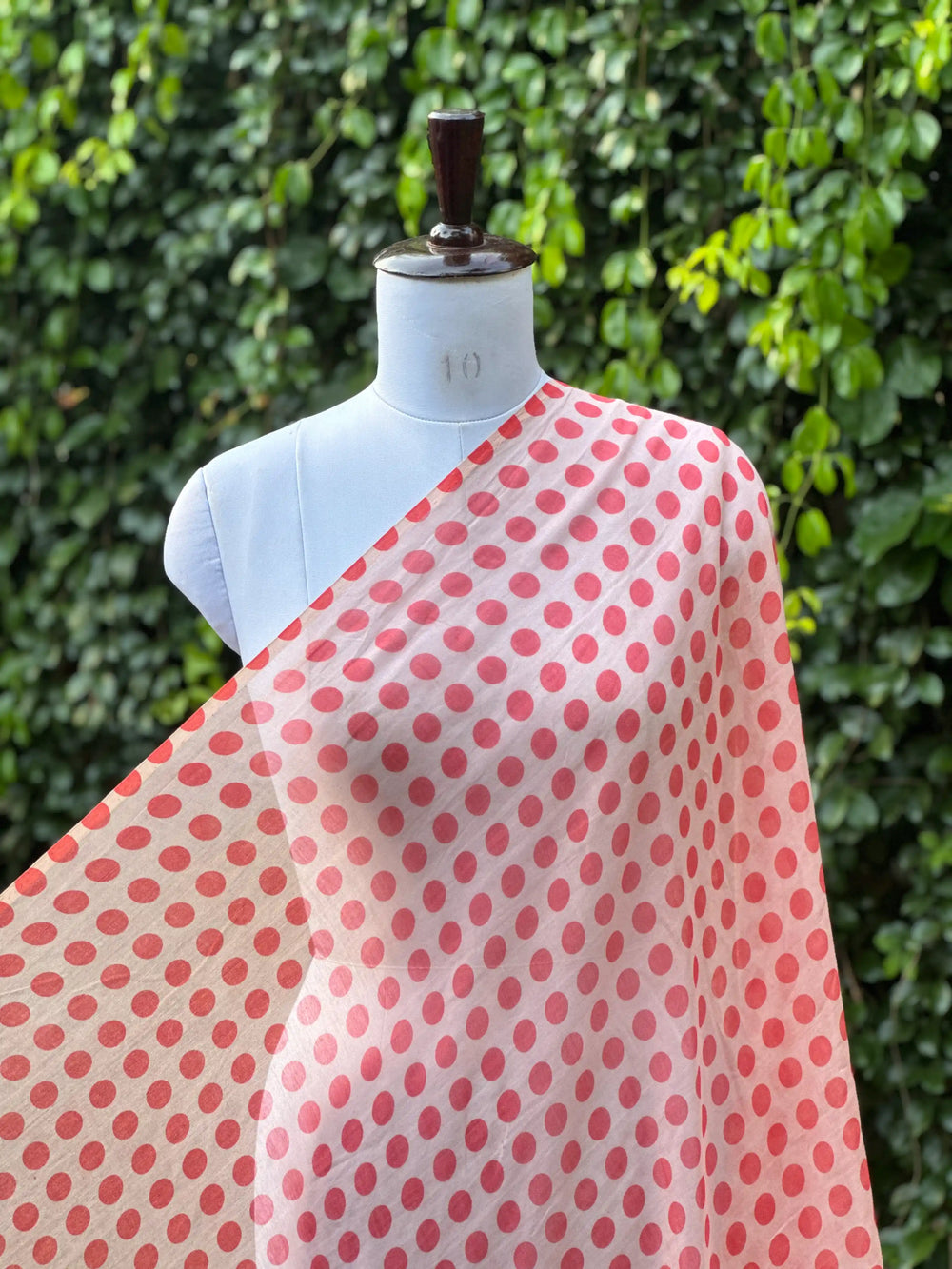 Digital Printed Mul Chanderi Fabric