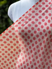 Digital Printed Mul Chanderi Fabric