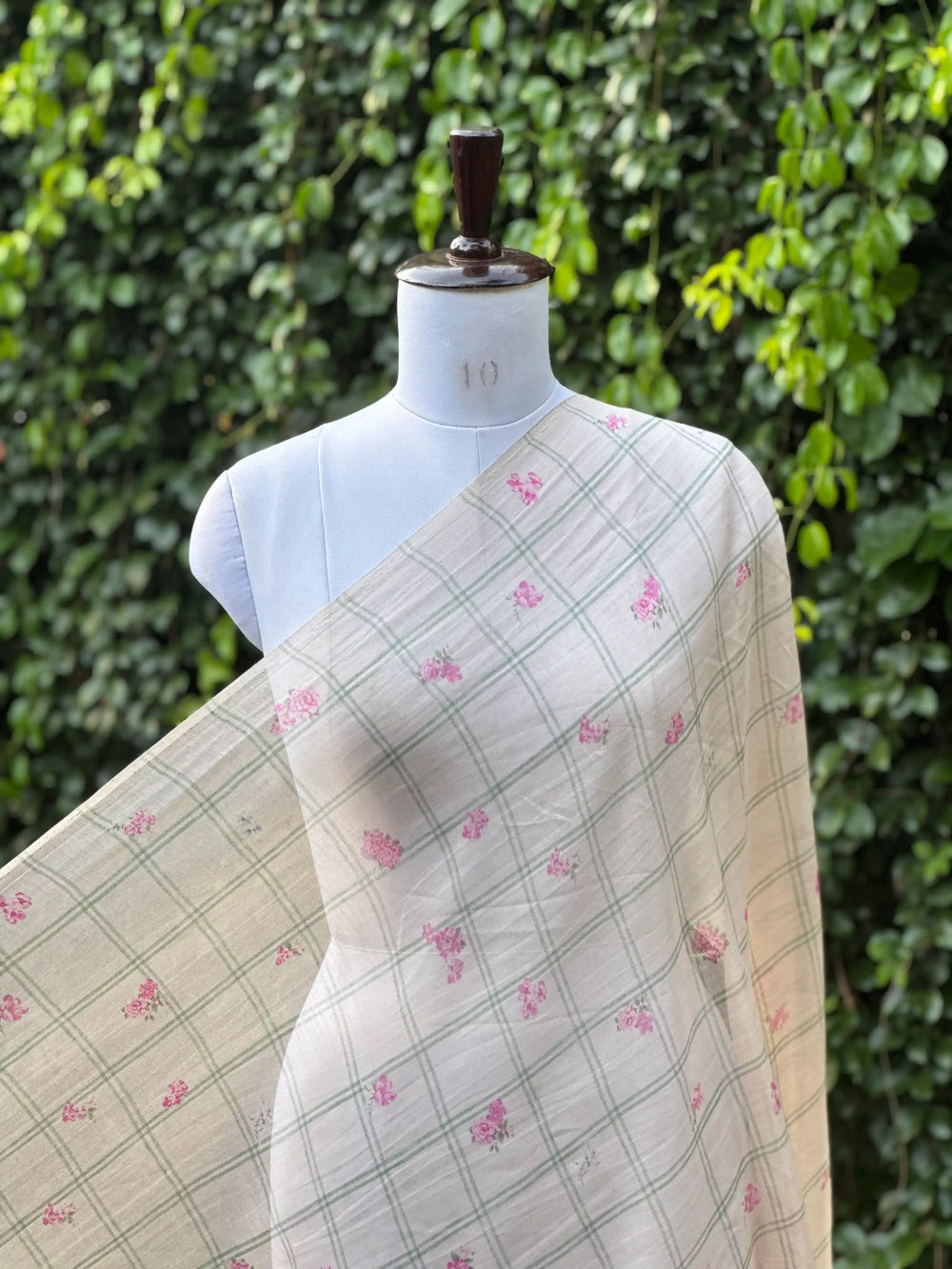 Digital Printed Mul Chanderi Fabric