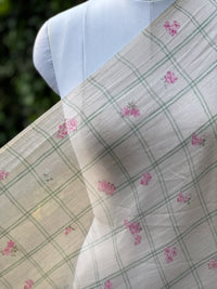 Digital Printed Mul Chanderi Fabric