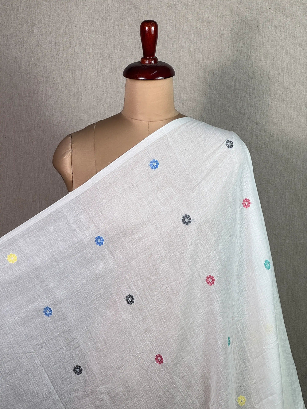Bengal  Handloom Jamdani Cotton Fabric