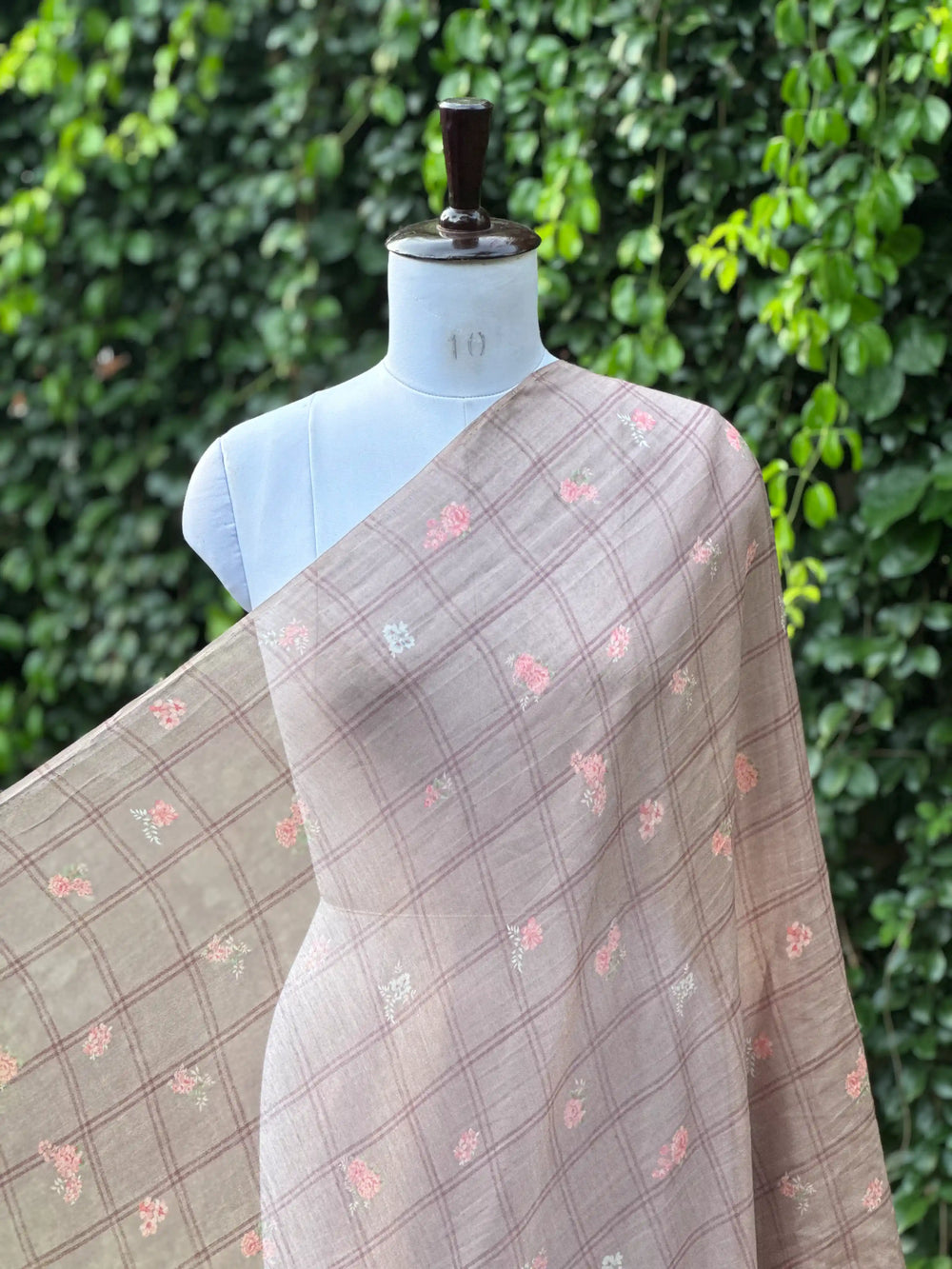 Digital Printed Mul Chanderi Fabric