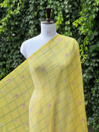 Digital Printed Mul Chanderi Fabric