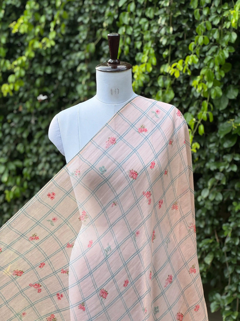 Digital Printed Mul Chanderi Fabric