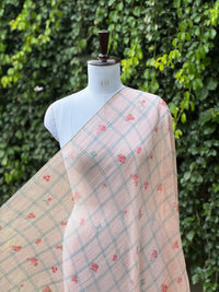 Digital Printed Mul Chanderi Fabric