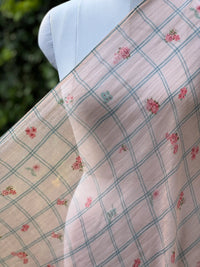 Digital Printed Mul Chanderi Fabric