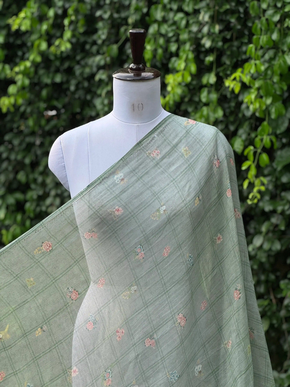 Digital Printed Mul Chanderi Fabric