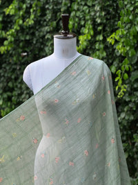 Digital Printed Mul Chanderi Fabric