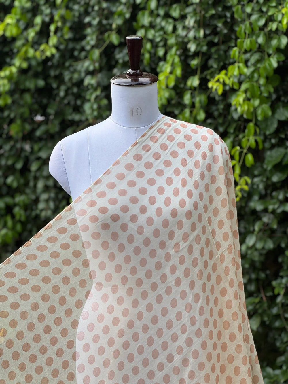Digital Printed Mul Chanderi Fabric