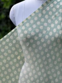 Digital Printed Mul Chanderi Fabric
