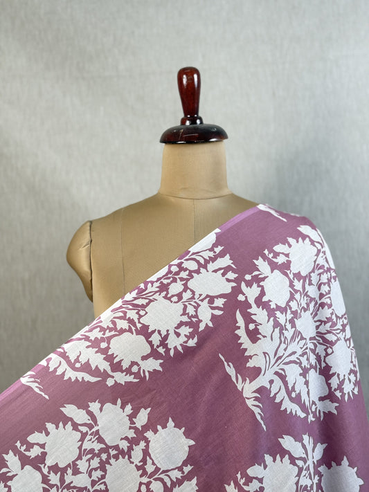 Screen Printed cambric Cotton Fabric
