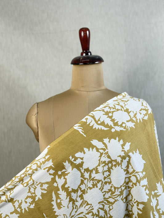 Screen Printed cambric Cotton Fabric