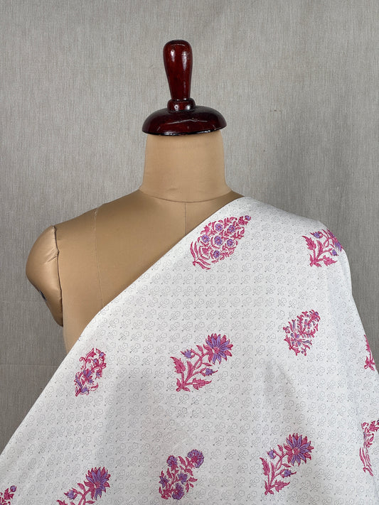 Block Printed Cotton Fabric