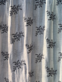 Embroidered 4D Banarasi Chanderi Fabric