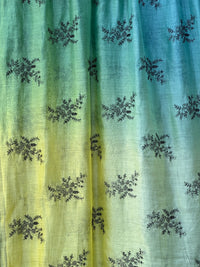 Embroidered 4D Banarasi Chanderi Fabric