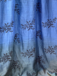 Embroidered 4D Banarasi Chanderi Fabric