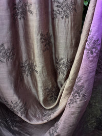 Embroidered 4D Banarasi Chanderi Fabric