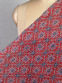 Printed Pintuck Cotton Fabrics