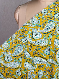 Printed Muslin Fabric