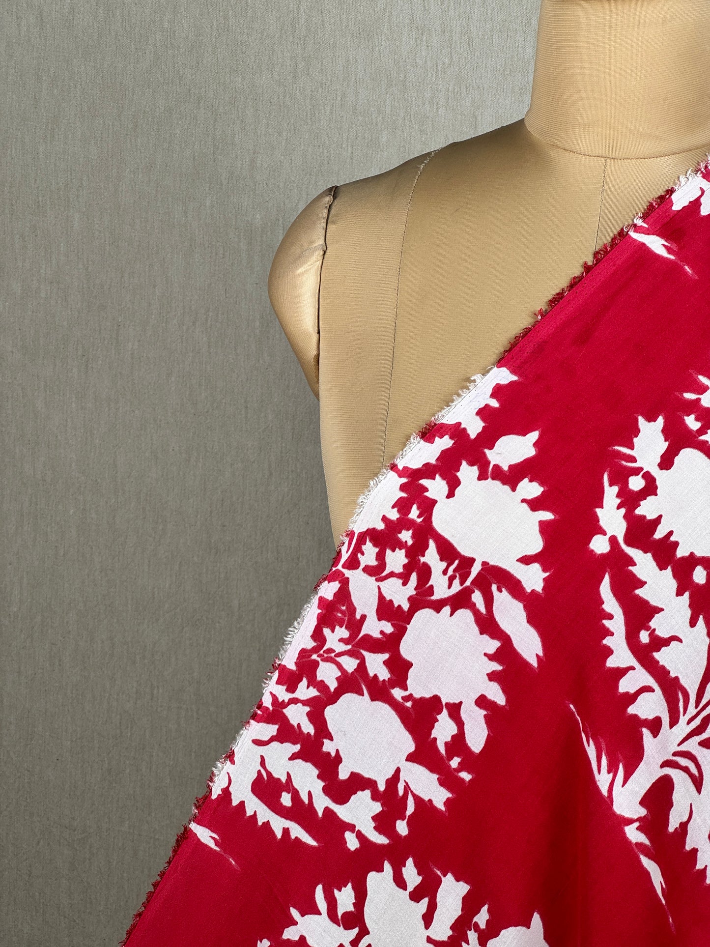 Printed Muslin Fabric