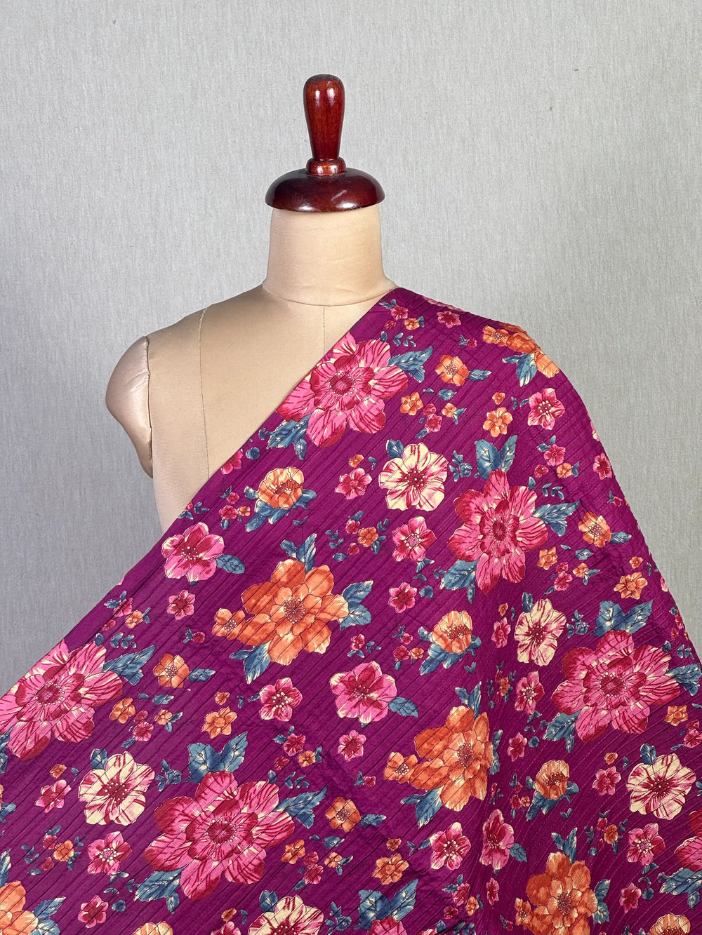 Printed Pintuck Cotton Fabrics
