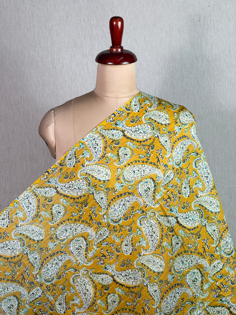 Printed Mul Chanderi Fabrics