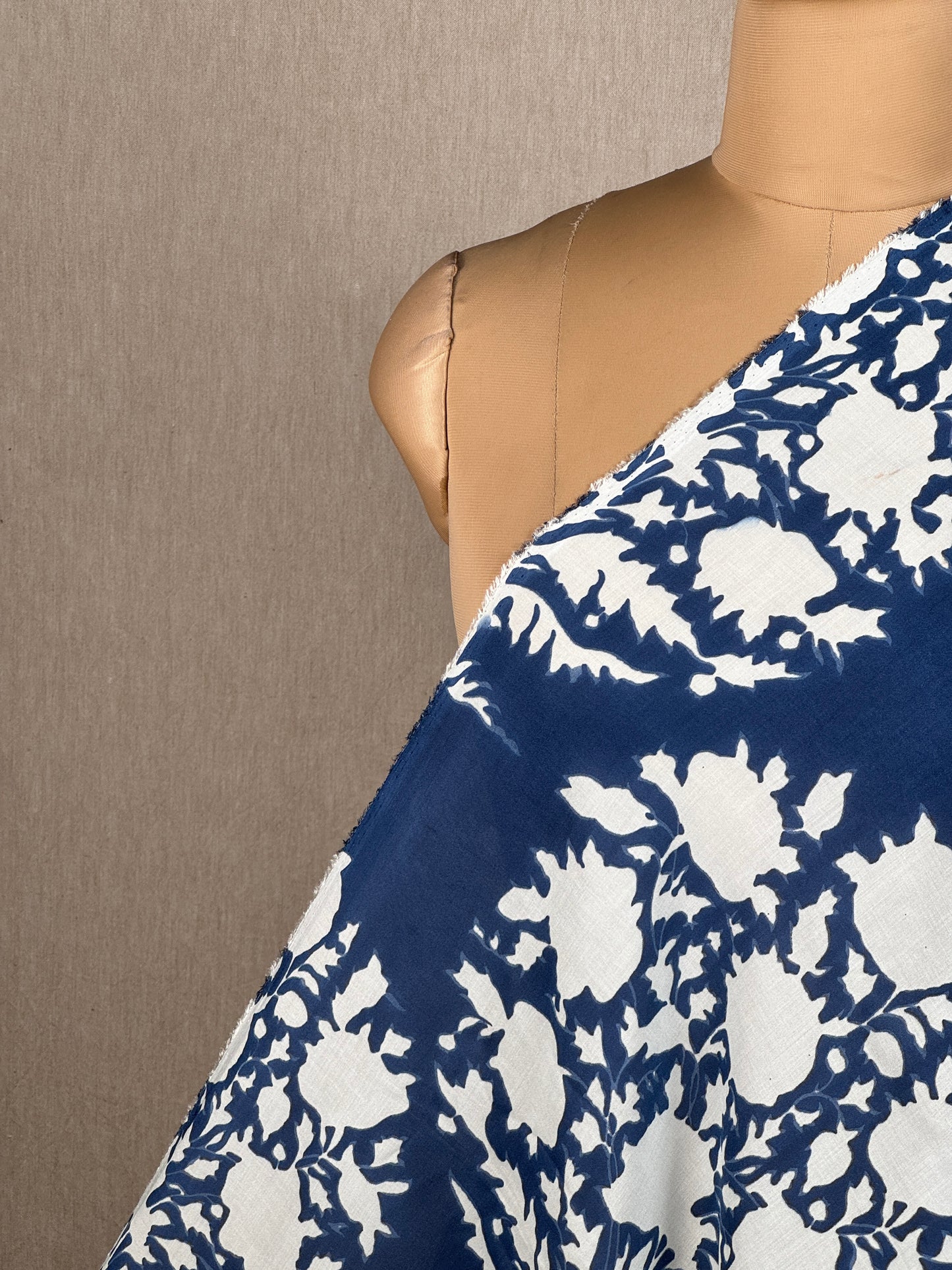 Printed Muslin Fabric