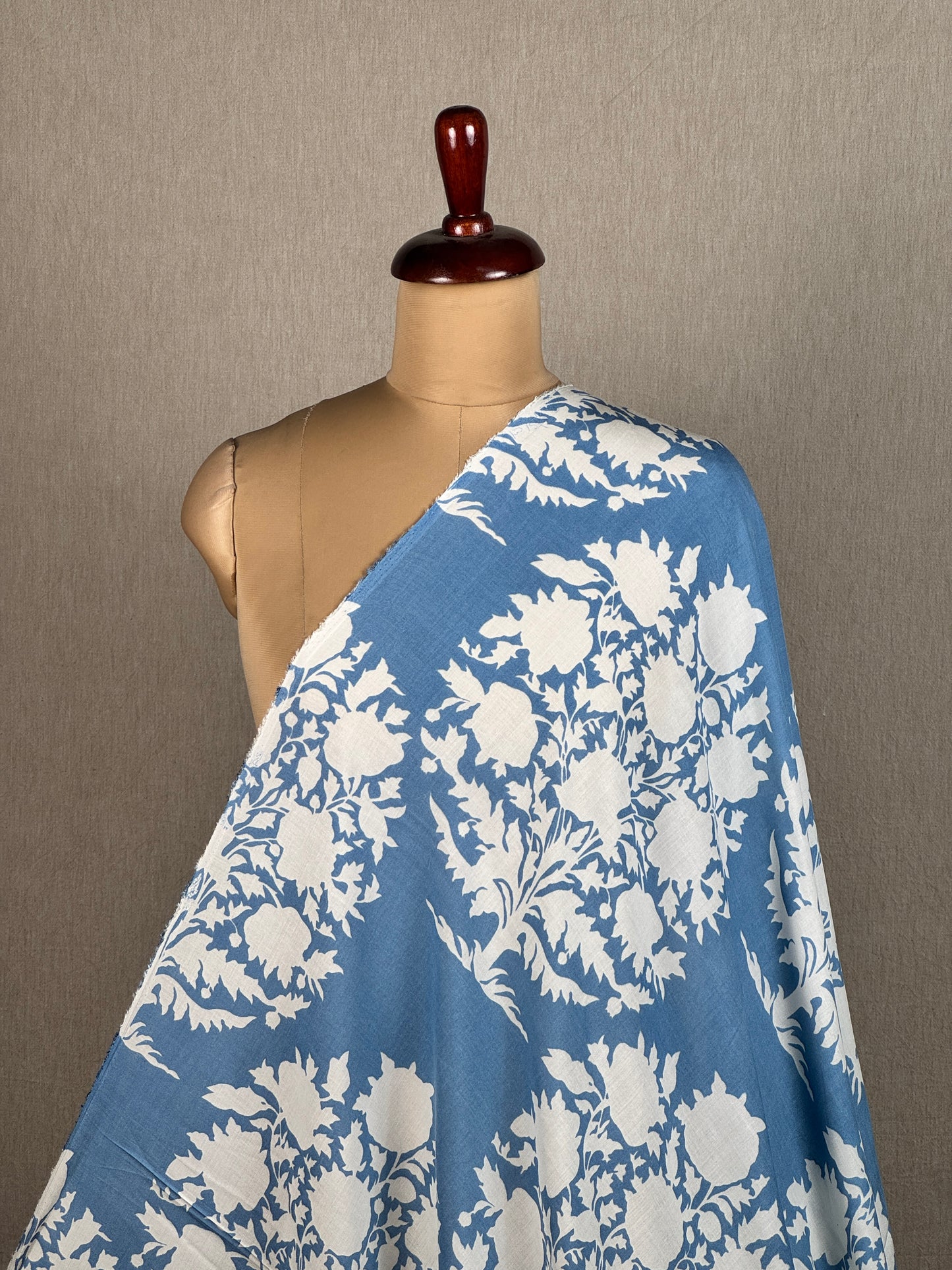 Printed Muslin Fabric