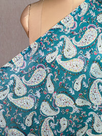 Printed Mul Chanderi Fabrics