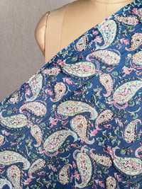 Printed Mul Chanderi Fabrics