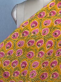 Printed Pintuck Cotton Fabrics
