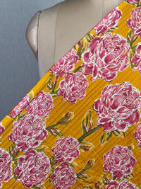 Printed Pintuck Cotton Fabrics