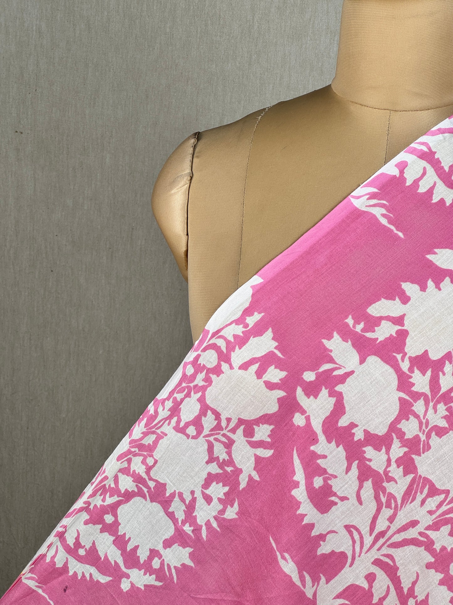 Printed Mulmul Cotton  Fabric