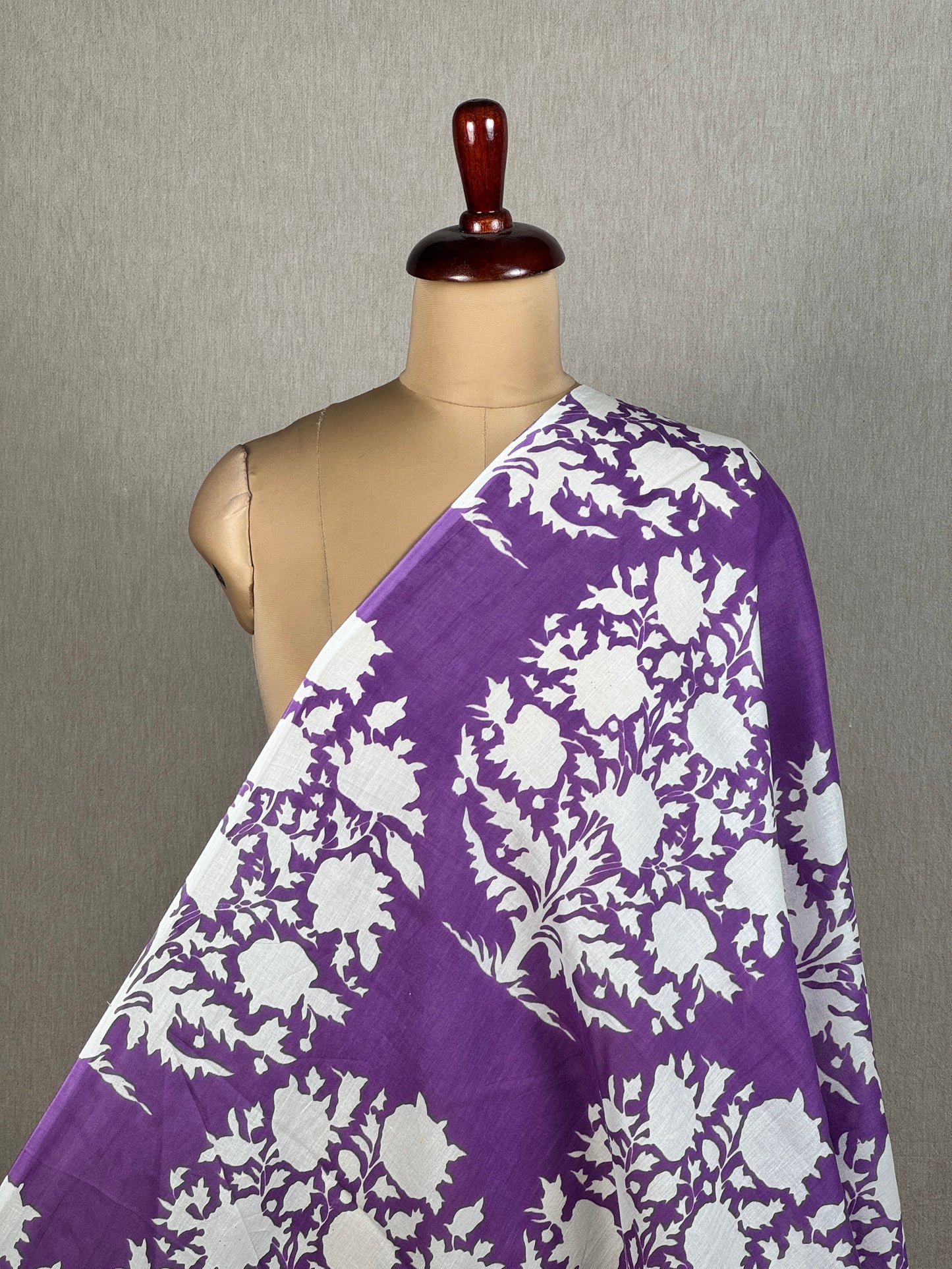 Printed Mulmul Cotton  Fabric