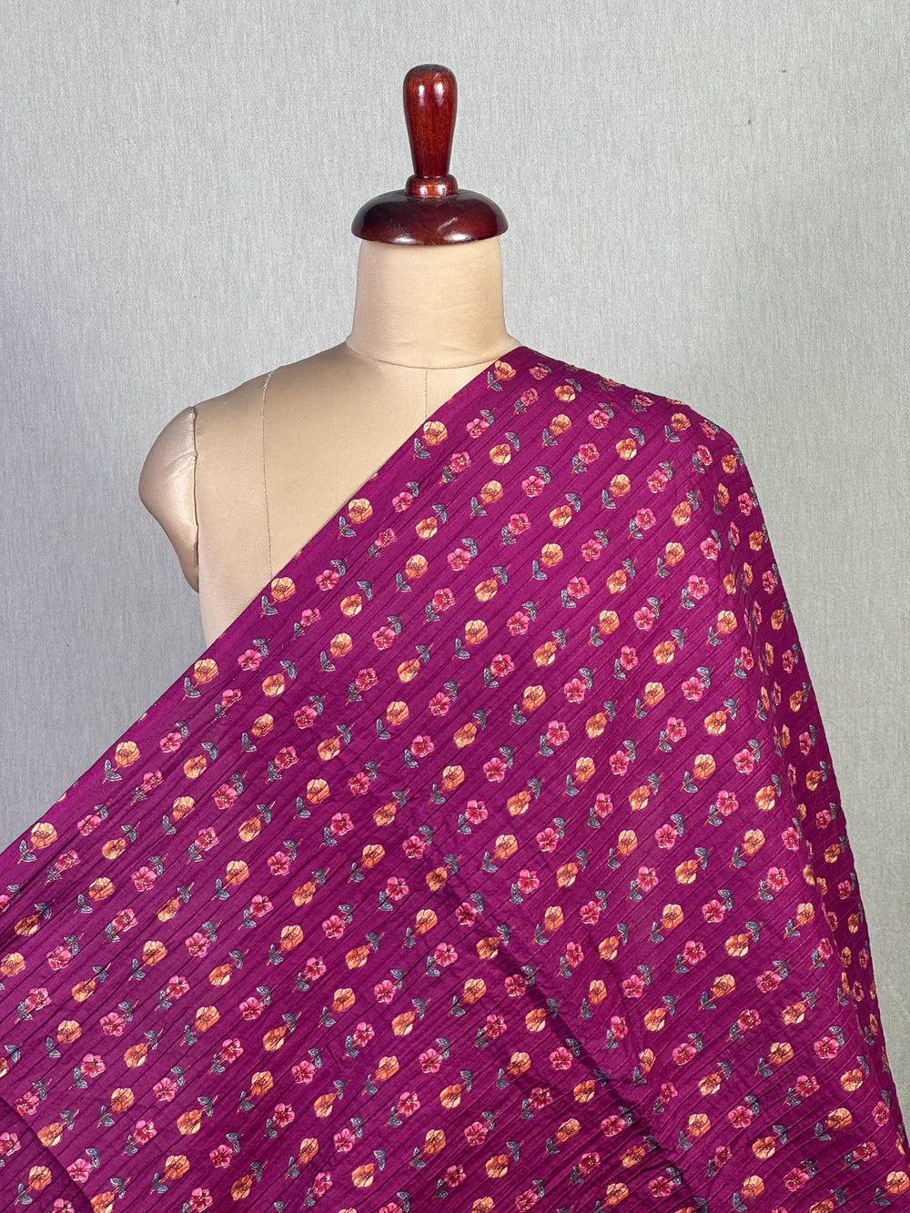 Printed Pintuck Cotton Fabrics