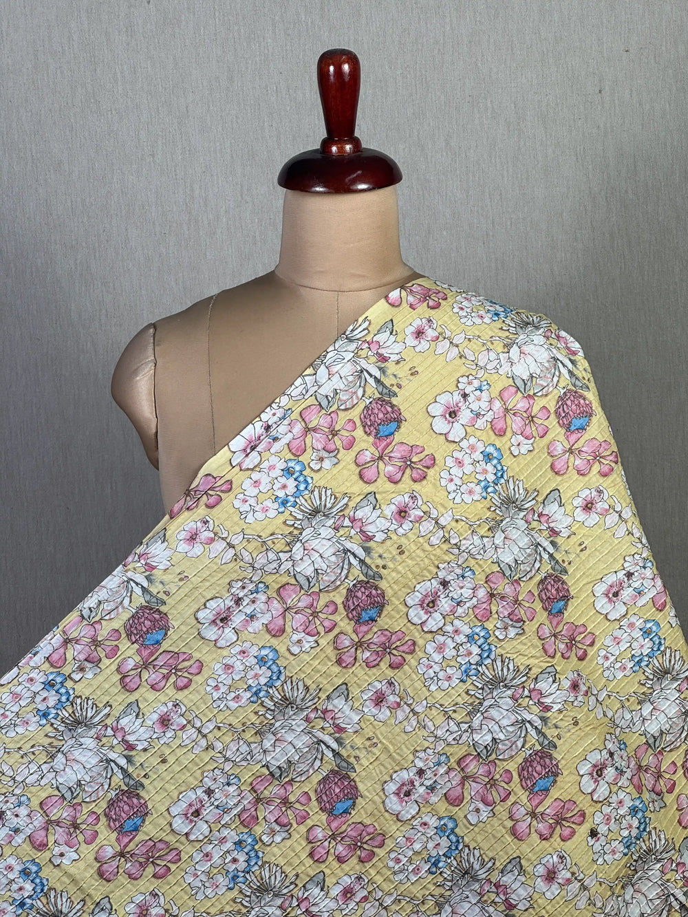 Printed Pintuck Cotton Fabrics