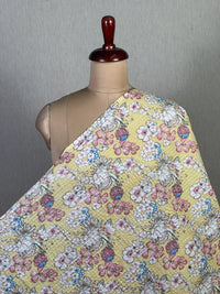Printed Pintuck Cotton Fabrics