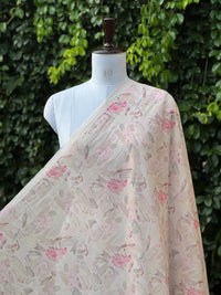 Digital Printed Cotton Linen Fabric